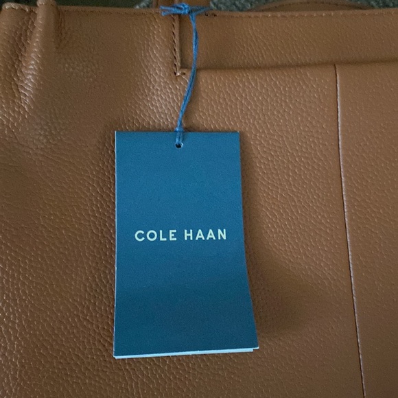Cole Haan Grand Series Leather Bucket Bag - Picture 10 of 11